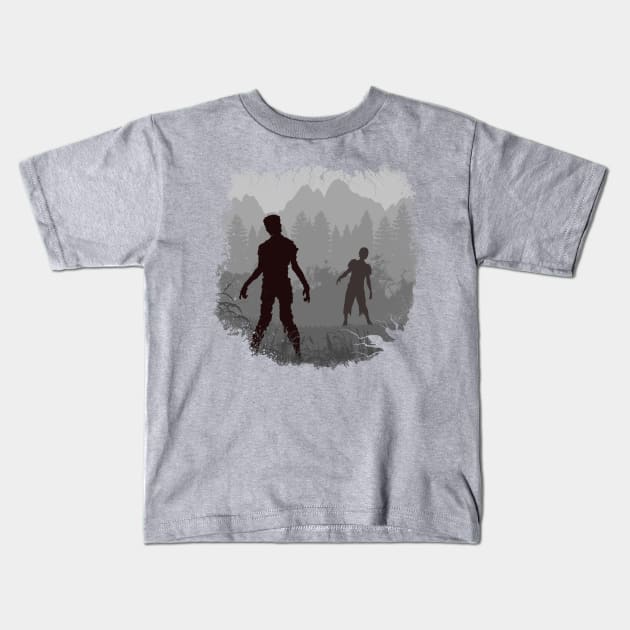 Zombies Kids T-Shirt by Thirrin